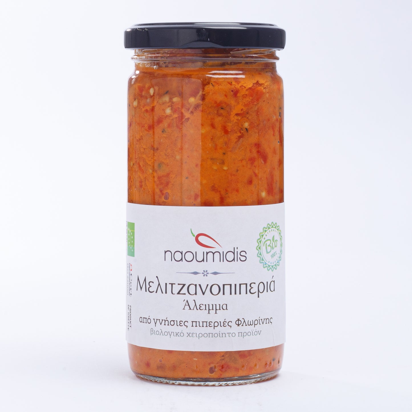 Naoumidis Pepper & Eggplant Spread Bio 260gr