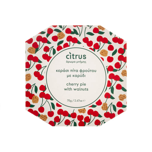 Citrus Πίτα Φρούτου με Κεράσι και Καρύδι 70γρ