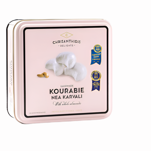 Chrisanthidis Kourabie Nea Karvali With Whole Almonds 450gr