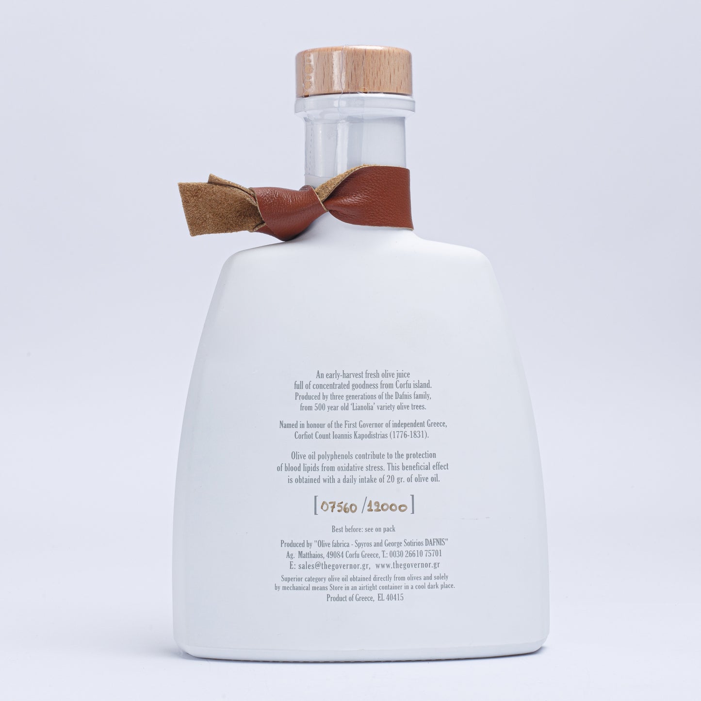 The Governor Premium Extra Virgin Olive Oil Premium Edition 500ml