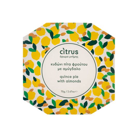 Citrus Πίτα Φρούτου με Κυδώνι και Αμύγδαλο 70γρ
