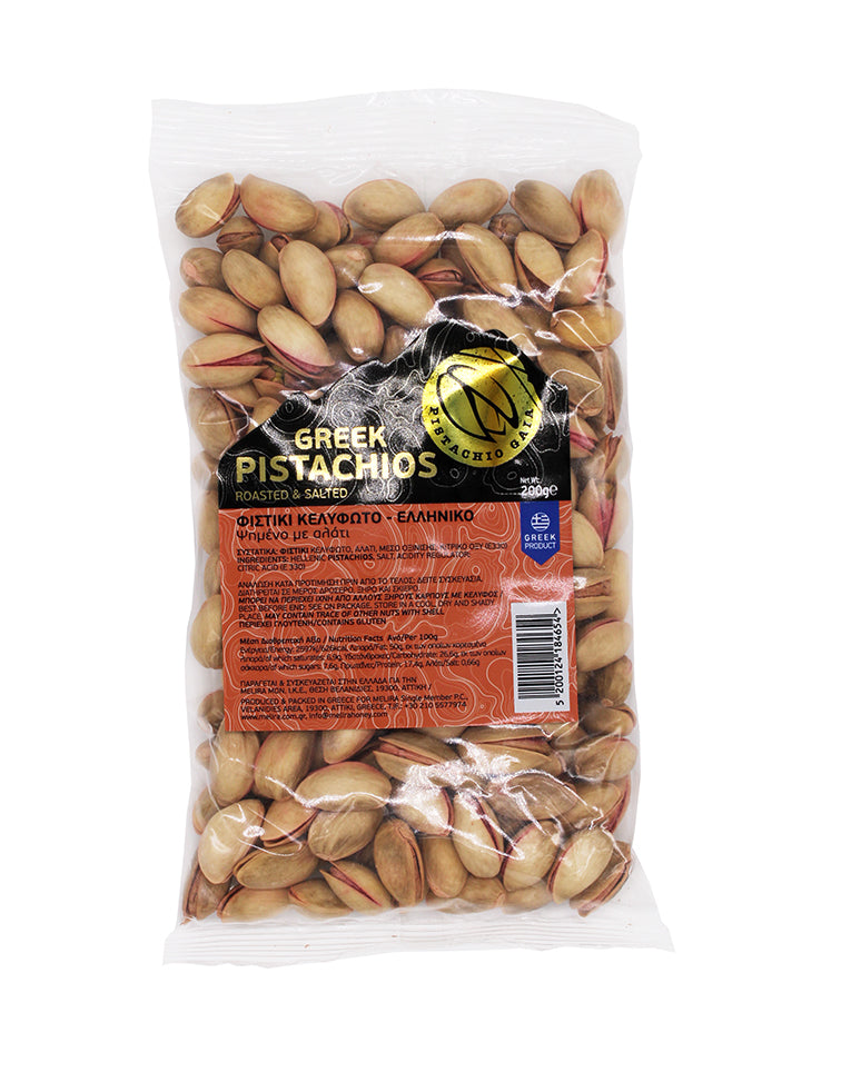 Gaia Greek Pistachios Roasted & Salted 200gr