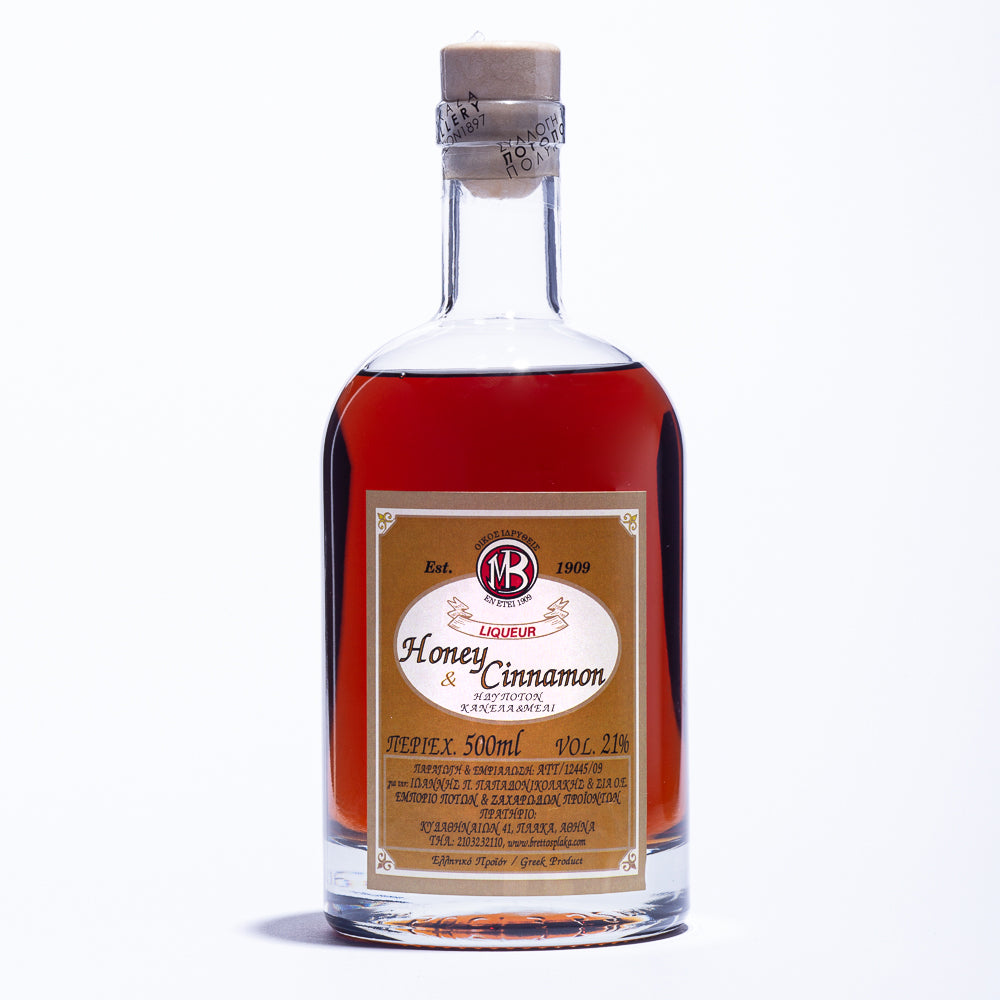 MB Honey & Cinnamon Liqueur (ex Rakomelo), 500ml