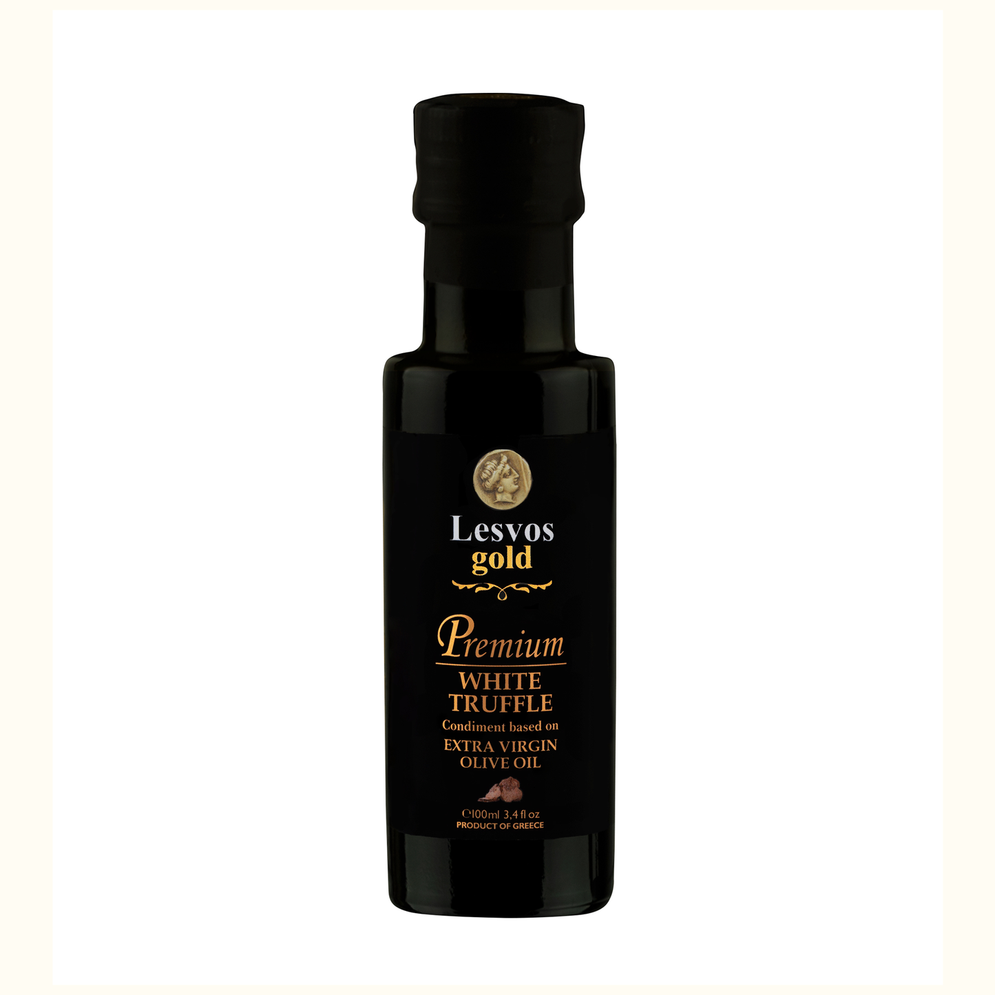 Lesvos Gold Premium Extra Virgin Olive Oil Condiment With White Truffle 100ml