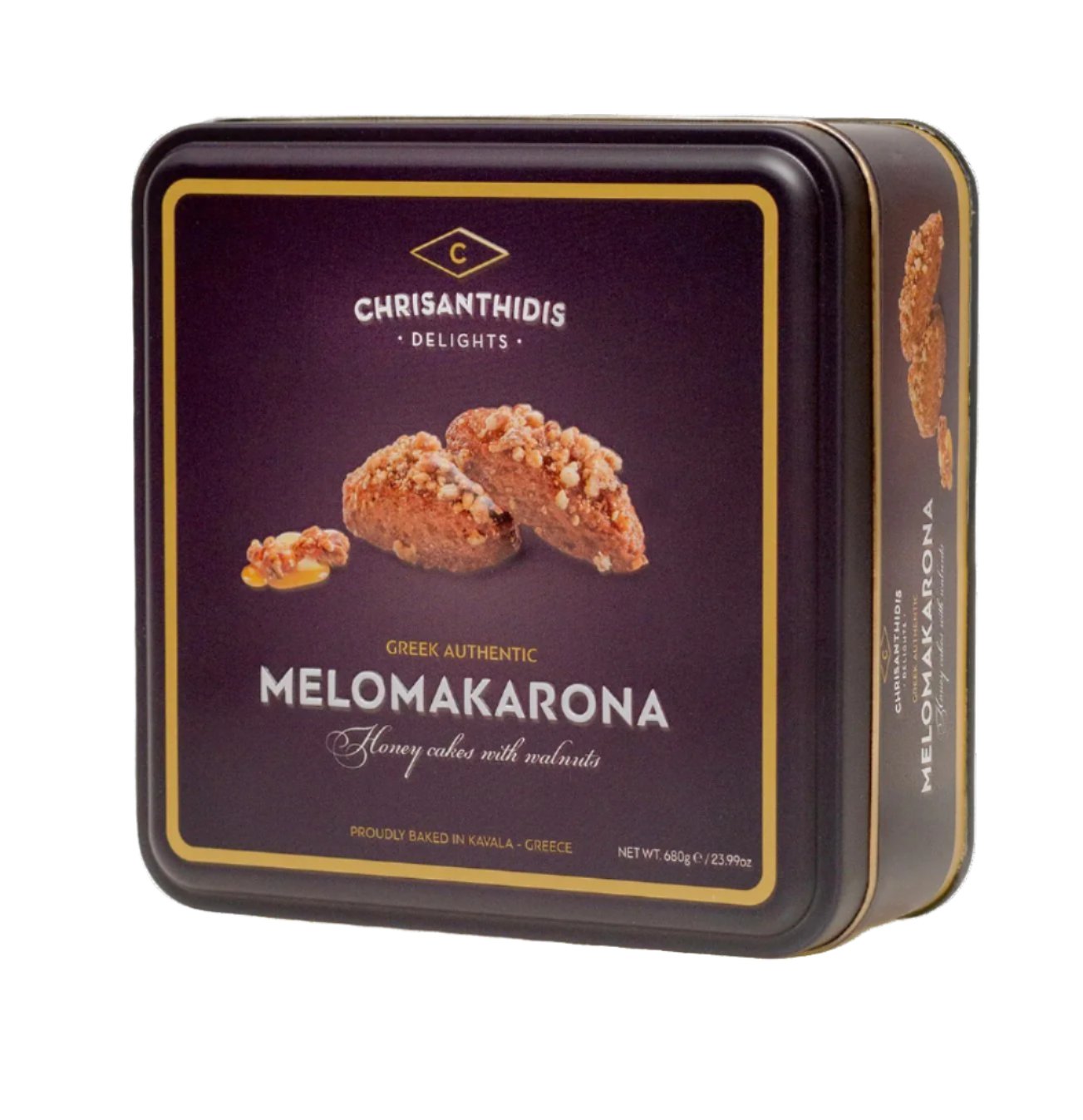 Chrisanthidis Melomakarona With Honey & Walnut 680gr