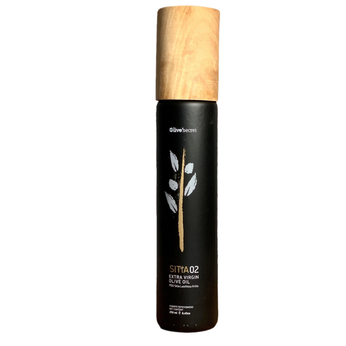 Olive Secret Sitia 02 Extra Virgin Olive Oil 250ml
