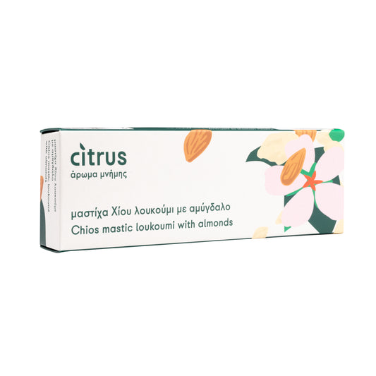 Citrus Chios Mastic Loukoumi With Almonds 200gr