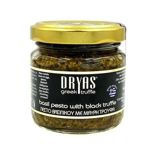 Dryas Basil Pesto With Black Truffle 80gr