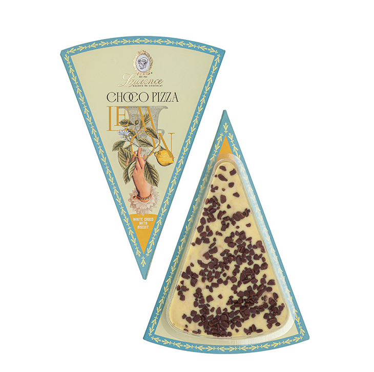 Laurence Choco Pizza - Λευκή Σοκολάτα Με Άρωμα Λεμόνι