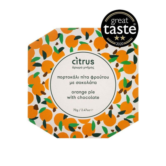 Citrus Orange & Chocolate Pie 70gr