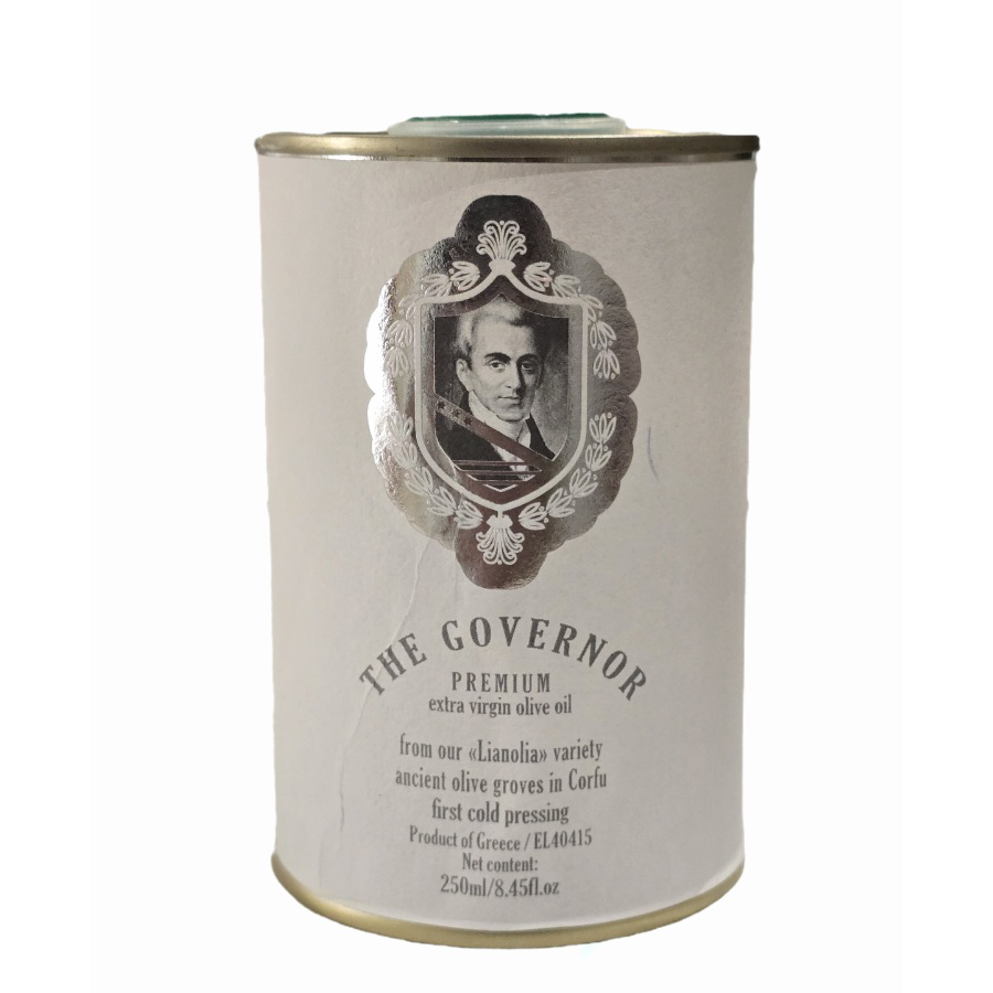 The Governor Premium Extra Virgin Olive Oil tin 250ml