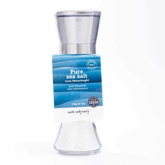 Salt Odyssey Αγνό Θαλασσινό Αλάτι Μεσολογγίου 190γρ