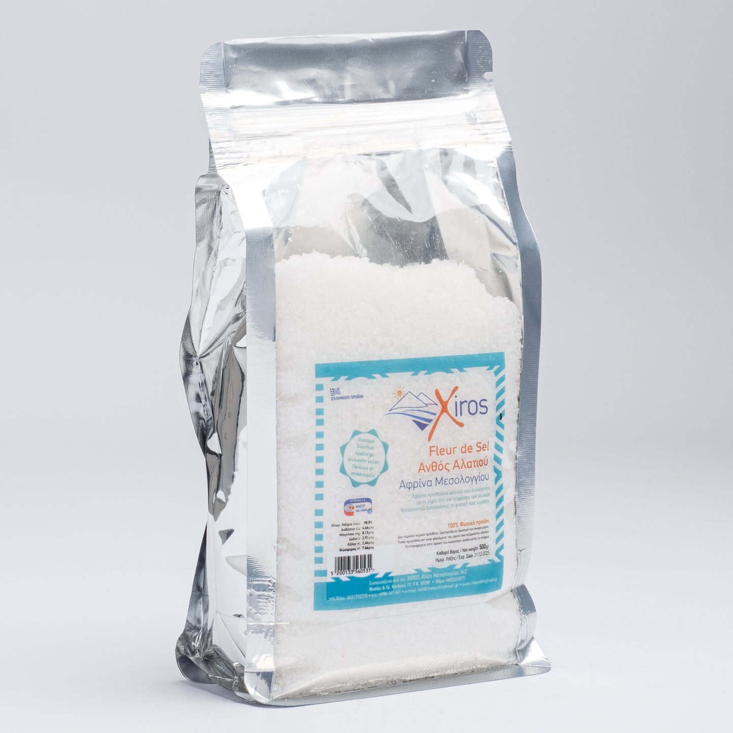 Xiros Blossom Salt Of Messolonghi 500gr