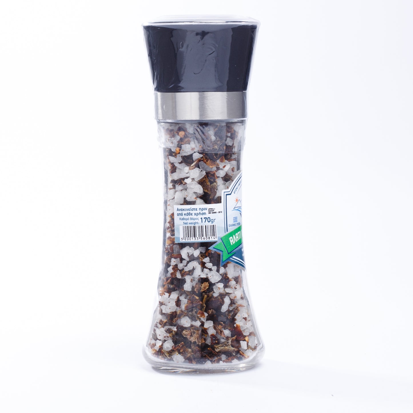 Xiros Mixture Coarse Salt With Peppers Mill 170gr