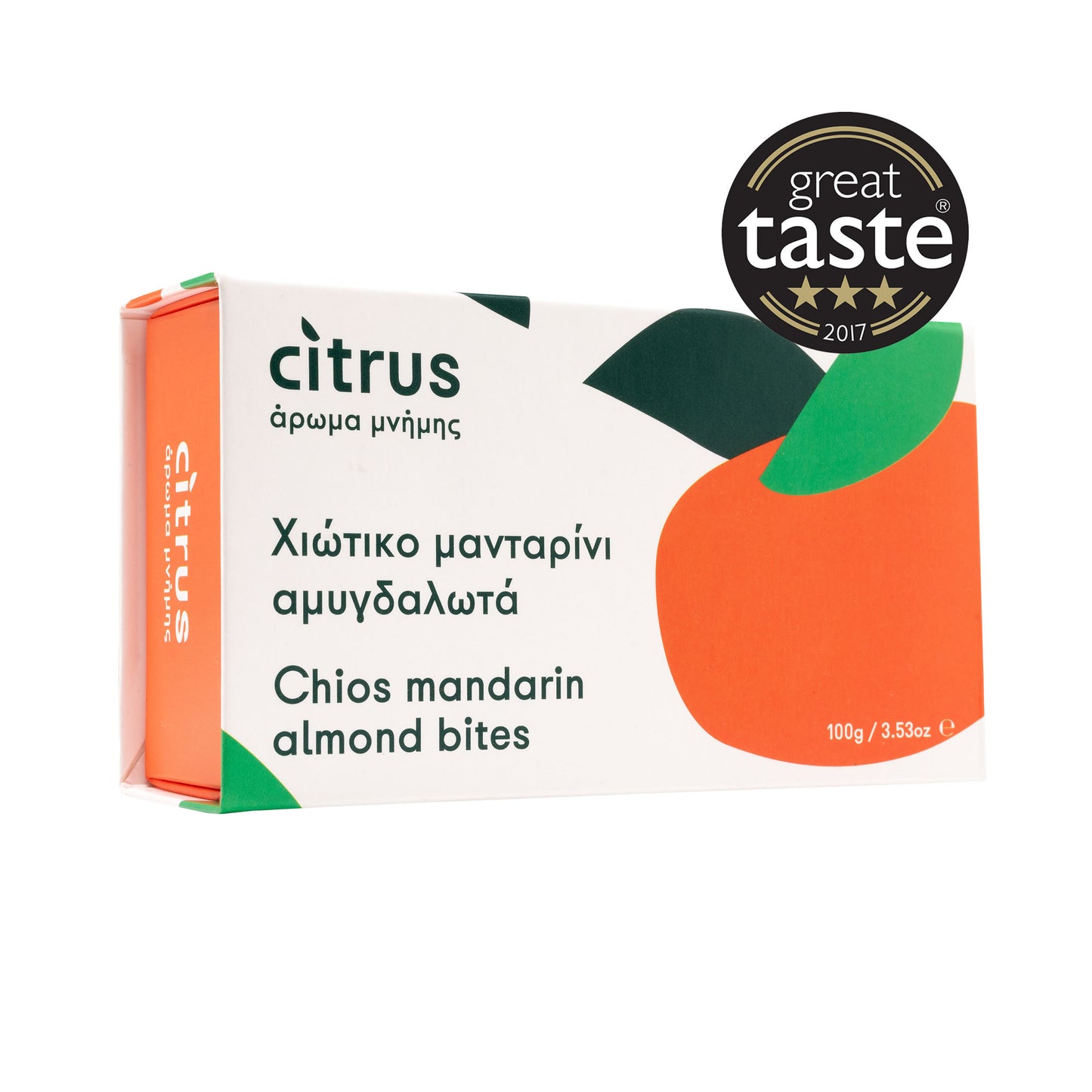 Citrus Chios Mandarin Almond Bites 100gr