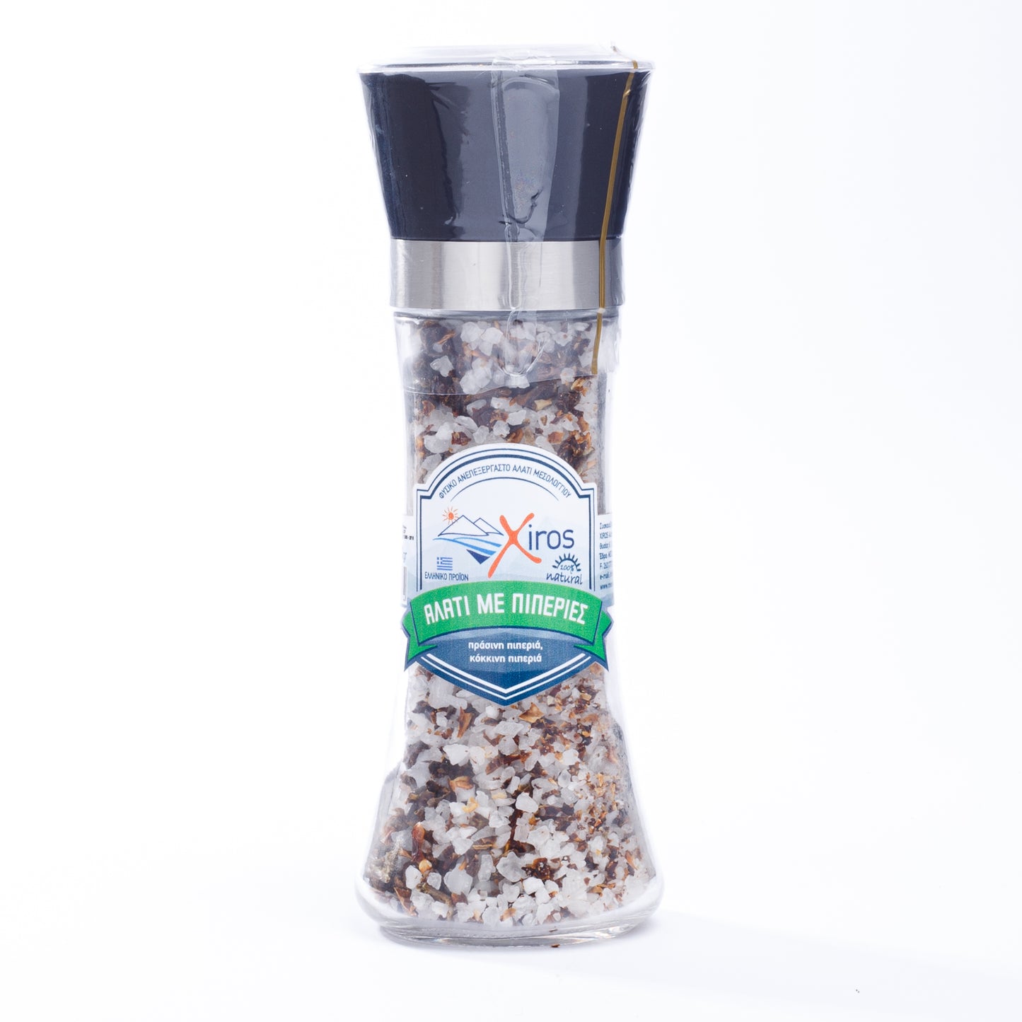 Xiros Mixture Coarse Salt With Peppers Mill 170gr