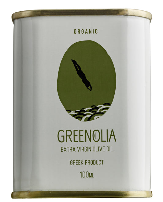 Greenolia Organic Extra Virgin Olive Oil Tin 100ml