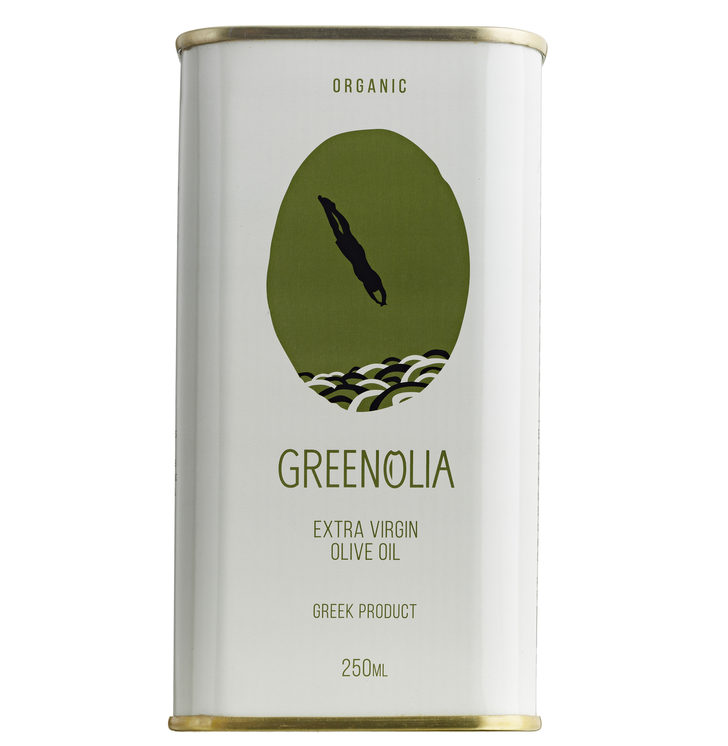 Greenolia Organic Extra Virgin Olive Oil Tin 250ml