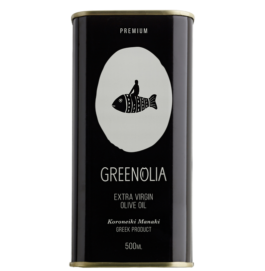 Greenolia Premium Extra Virgin Olive Oil Tin 500ml