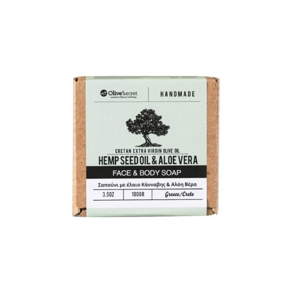 Olive Secret Hemp Seed Oil Face & Body Soap 100gr