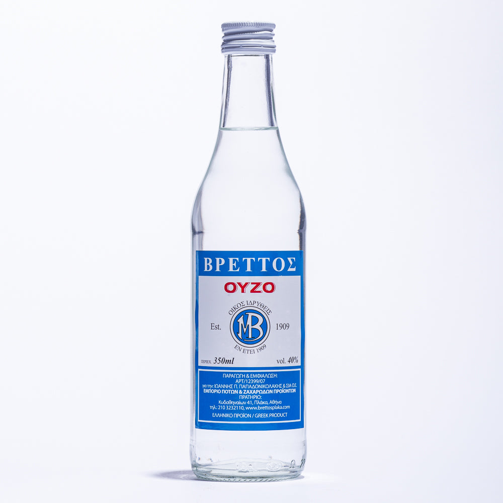 Βρεττός Ούζο Μπλε, 350ml-40% Αλκοόλ