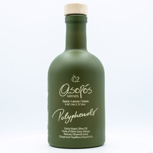 Asopos Groves Polyphenols Green Bottle 250ml