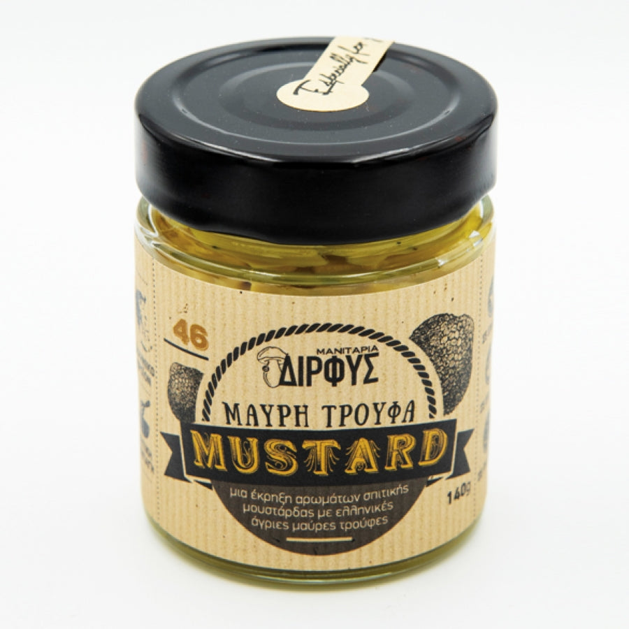 Dirfys Mustard With Black Truffle 140gr