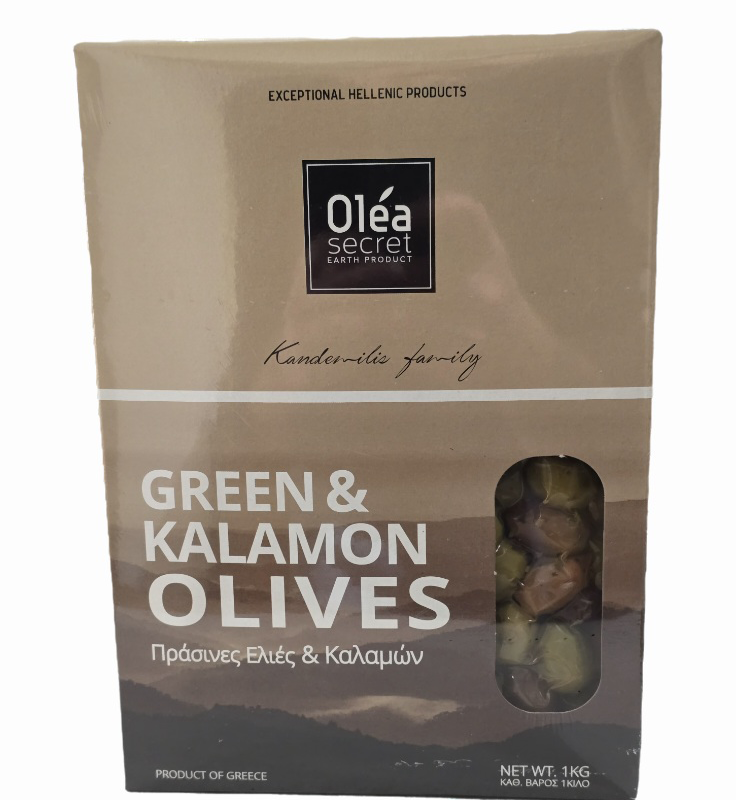 Olea Secret Πράσινες και Καλαμών Ελιές 1Kg