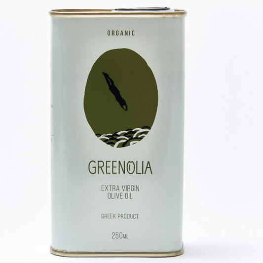 Greenolia Organic Extra Virgin Olive Oil Tin 250ml