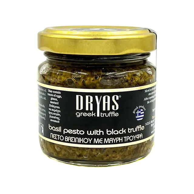 Dryas Basil Pesto With Black Truffle 80gr