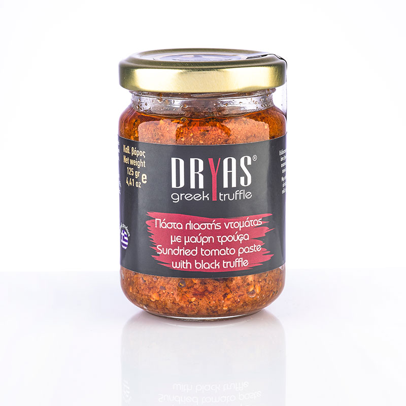 Dryas Sundried Tomato Paste With Black Truffle 125gr